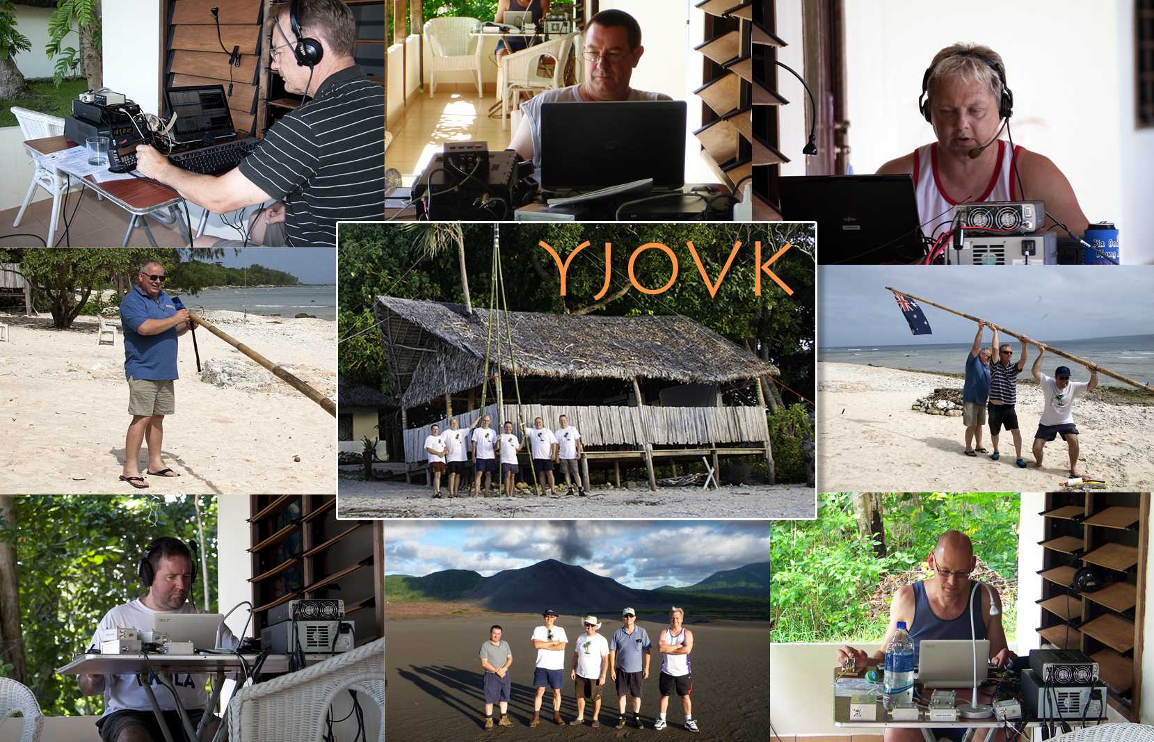 YJ0VK 2012 QSL Card - Back